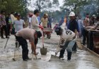 Gotong Royong Bersama Satgas Ops Damai Cartenz, Warga Mimika Rasakan Manfaat Akses Pemakaman Lebih Baik
