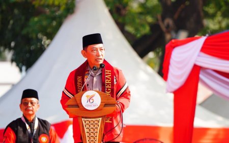 Muktamar XVI Tapak Suci Resmi Dibuka di Semarang, Kapolri Terima Anugerah Anggota Kehormatan