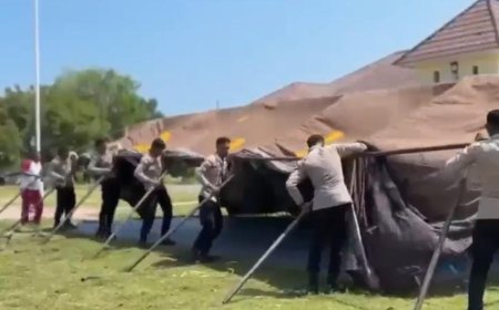 Polri Bergerak Cepat Merespons Bencana Alam di NTT