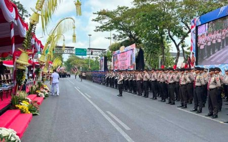 Kapolri Pimpin Upacara Hari Juang Polri di Surabaya, Kenang Proklamasi Polisi M Jasin