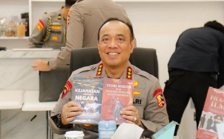 Jadi Bekal Anggota Polri,  48 Buku Terbit Sejak Pusat Studi Kepolisian Diresmikan