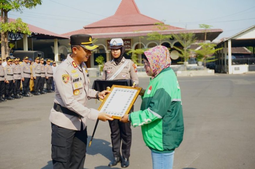 Kapolres Pasuruan Kota Pimpin Peringatan Hari Lalu Lintas Bhayangkara ke 71 Tahun 2026,  Teguhkan Komitmen Keselamatan